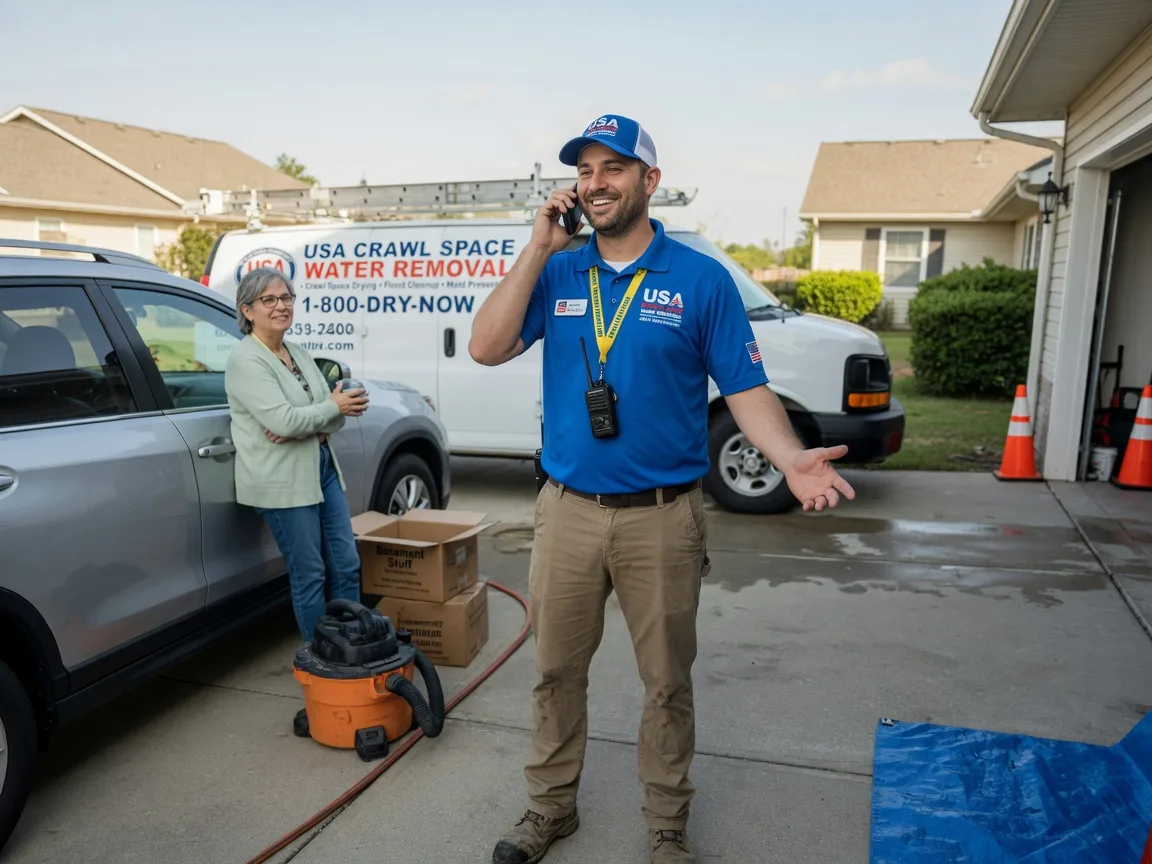 Crawl Space Water Removal Dawsonville, GA FAQs